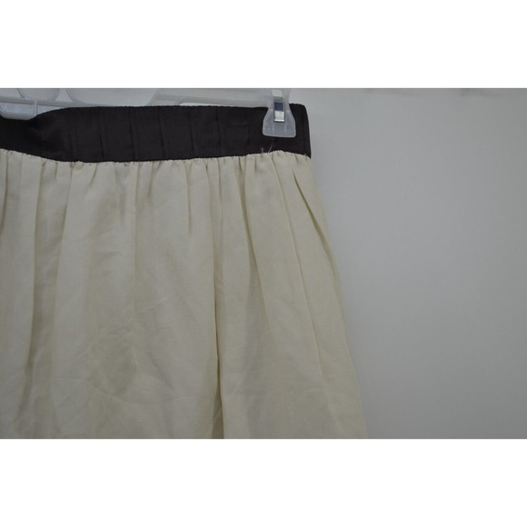 Mint Jodi Arnold silk skirt Color Black Deep Purple Anthropologie Silk Li Size 8 - Picture 11 of 13
